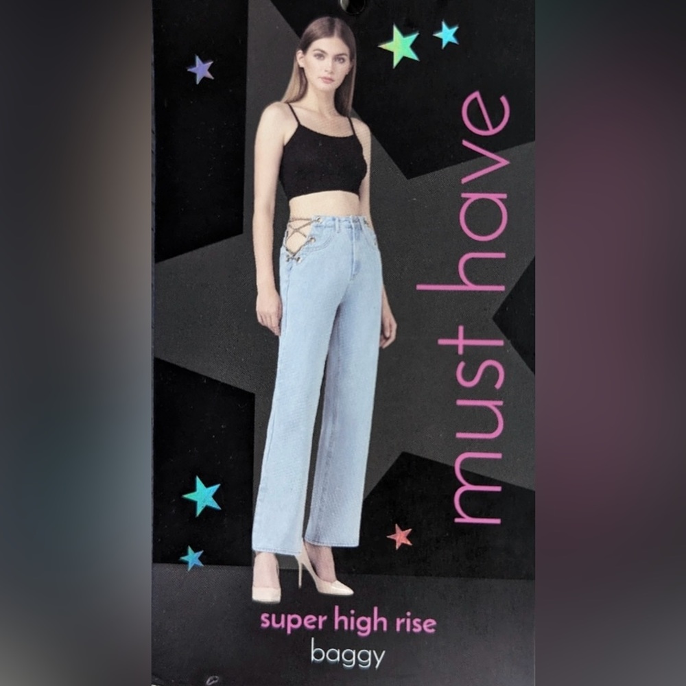 Simple Society baggy high rise jeans - Picture 5 of 13